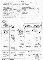 Index Map, Blue Earth County 1962